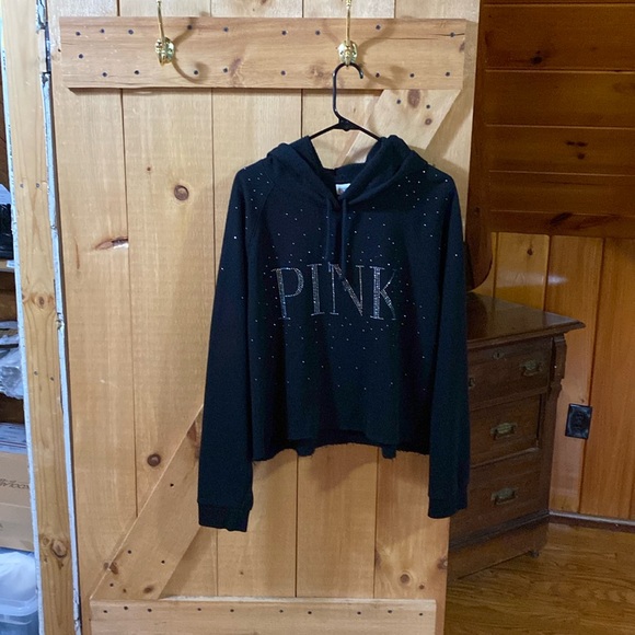 PINK Victoria's Secret Tops - Victoria secret pink crop hoodie
